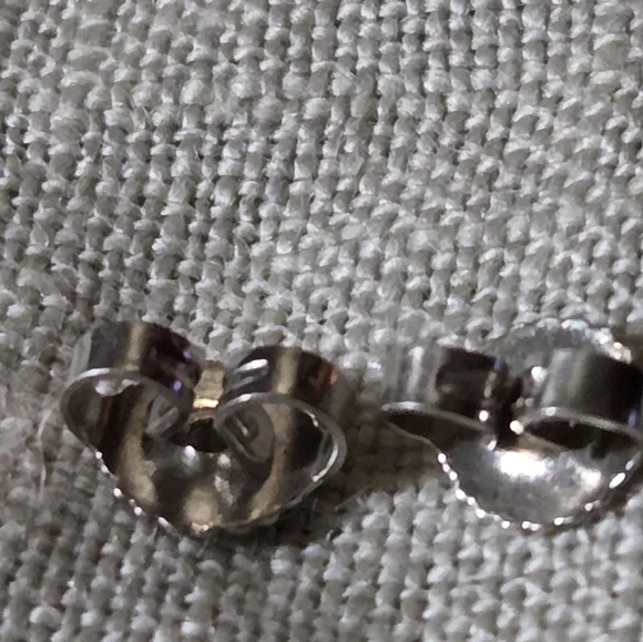 David Yurman Cable Candy Metro Hoop Earrings with Blue Sapphire, SS - Picture 10 of 14